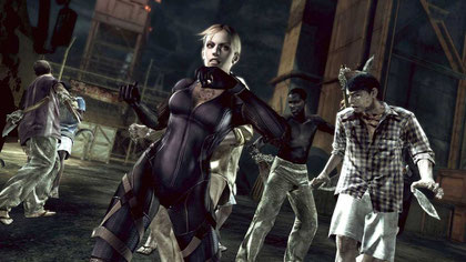 Verärgerte viele SerienFans durch seine Koop-Lastigkeit: Das dank eines zweiten Charakters nicht mehr ganz so gruselige „Resident Evil 5“.