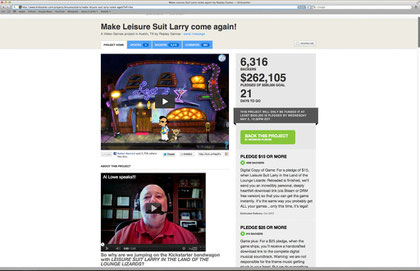 Beliebter Adventure-Opi: "Leisure Suit Larry"-Macher Al Lowe wünschte sich 500.000 Dollar für ein Remake seines Klassikers.