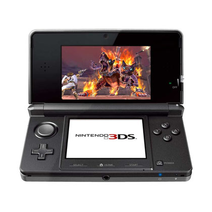 Eindrucksvoll: "Kid Icarus Uprising" auf dem 3DS. Auf dem oberen Screen gibt's stereoskopische 3D-Grafik, den unteren Screen befingern wir wie gewohnt mit dem Stylus.