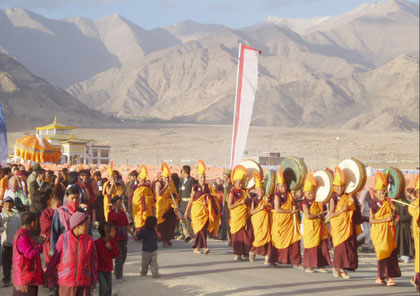 Les Cérémonies de Naropa. Photo D.T.