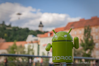 Der kleine Android in der Großen Stadt...