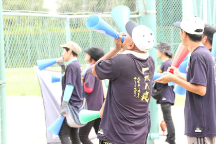 声を枯らして大応援!
