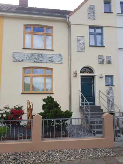 fertige Arbeit in der Finkenbauer str. in Rostock