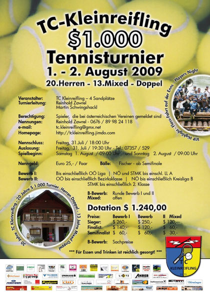 Turnierplakat