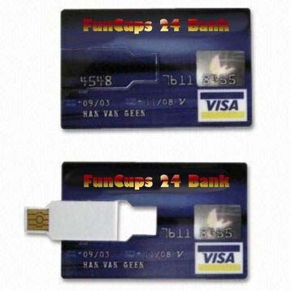 "Visa" USB Kreditcard 32GB