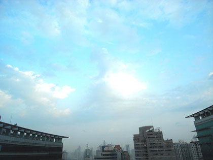 shanghai,sky
