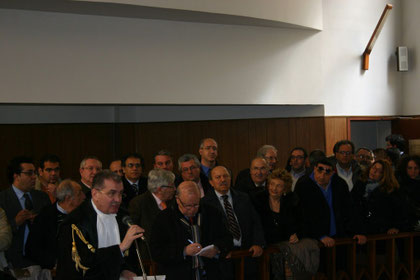 L'Avv. Timpanaro discute la questione di legittimità costituzionale sulla protezione delle fonti giornalistiche.