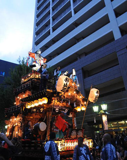 八王子まつり, 2018年8月3日4日5日,甲州街道, 八王子, 山車 , 神輿渡御