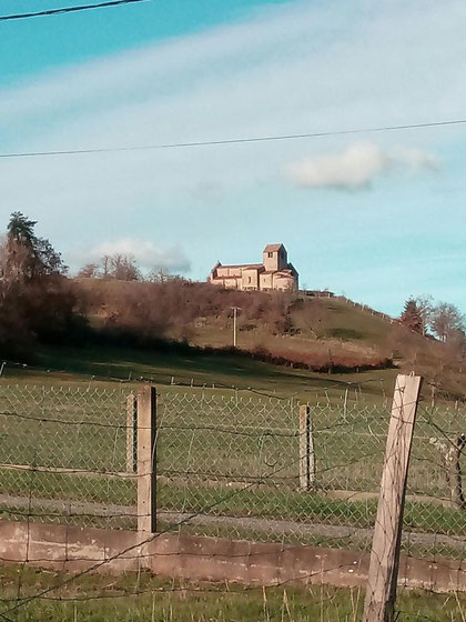Eglise romane de Chatel de Neuvre, 7 décembre 2020