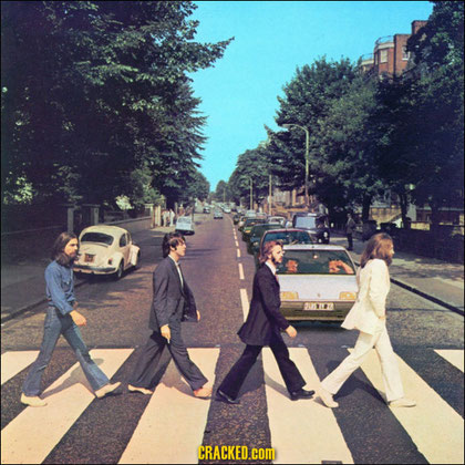 Beatles im Weg