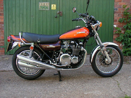 The bike of bike ...Z1 1973 candy orange/marron