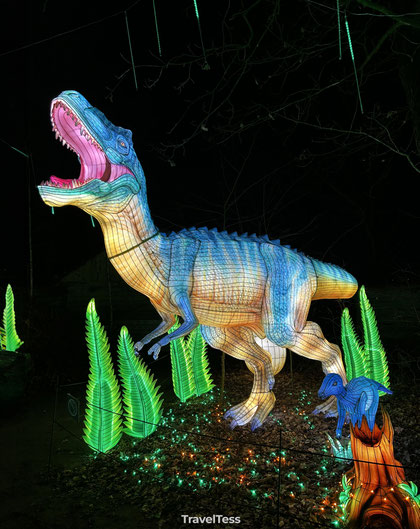 Light Safari Beekse Bergen dino's