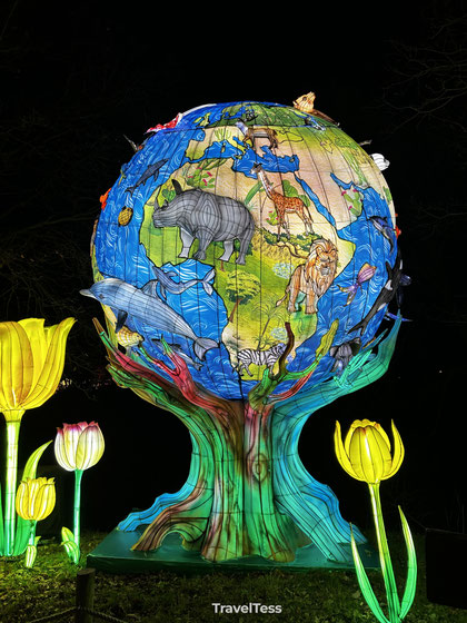 Light Safari Beekse Bergen wereldbol