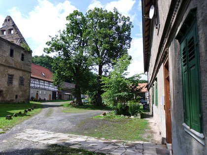 Schlosshof-Eingang