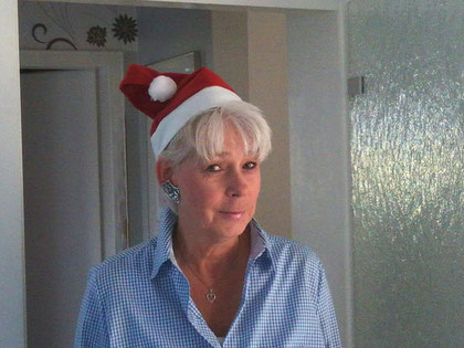 Verkleideter Linedance-Engel, der wünscht Euch ein frohes Weihnachtsfest und einen guten Start ins Jahr 2013
