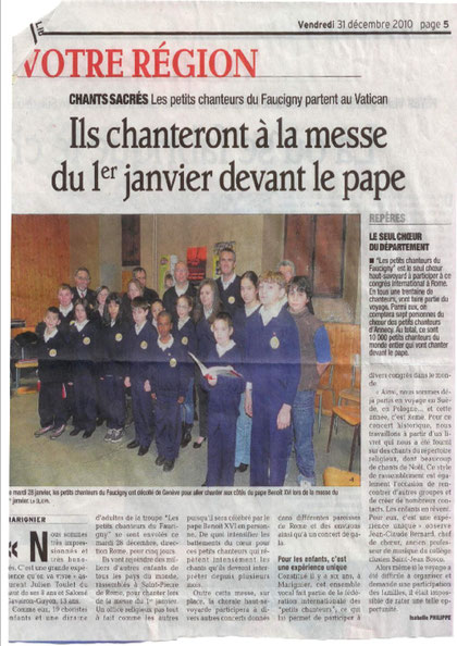 Reportage Dauphiné Libéré
