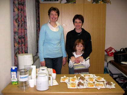 Buffet beim Elternsprechtag
