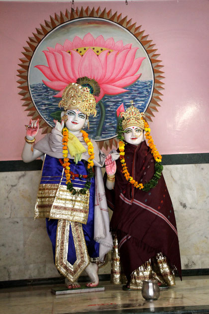 Kleiner Tempel in Dehli