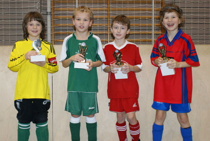 Merlin Eberstein (RSV Kirchham), Richard Rothermel (SV Pocking), Bastian Schmid (DJK Jägerwirth), Leon Schwarz (SV Neukirchen a. Inn)