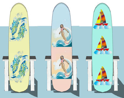 planches de surf