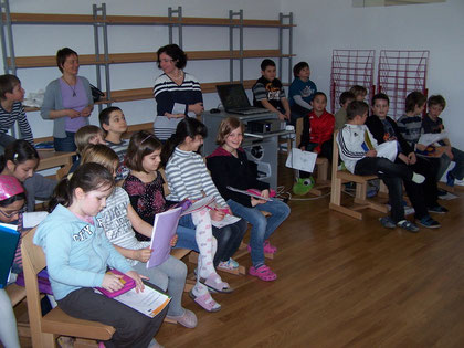 3c Klasse mit Frau Dr. Riedhart