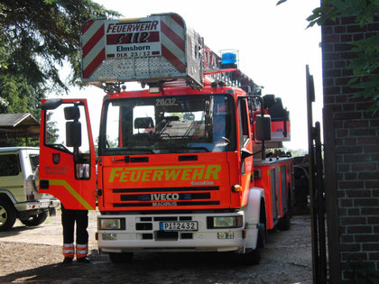 Ein Dank an die Feuerwehr Elmshorn, Foto: J. Heyna, 2010