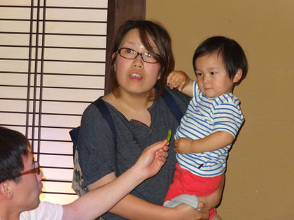 息子さんをつれて駆けつけてくれた看護師さん