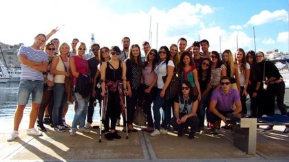 45 people in Malta, amazing trip!