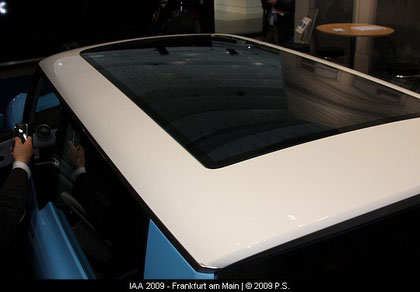 Elektrotrabi, Trabant nt, Solardach, wie es sich für ein Elektroauto gehört