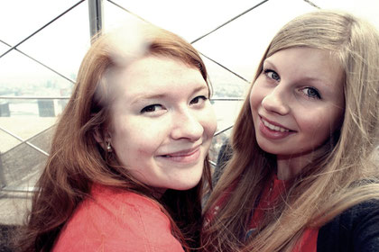 Hannah und ich auf dem Empire State Building