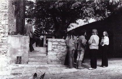 Le Pigeonnier 1973, kurz nach der Gründung der Kooperative in Frankreich