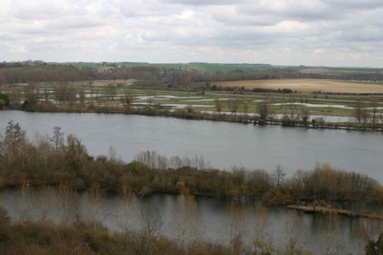 Vue du belvédère de Chipilly