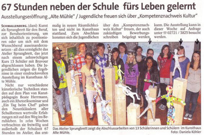 Westfalenpost, 18.07.2011