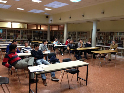 Entrenadores que asistieron a la charla