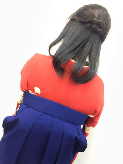 横浜・日吉・菊名・美容室☆女性の笑顔を作る専門家☆美容家 奥条勇紀 卒業式のヘアセットの方程式といえば
