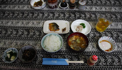 くじら屋さんのある日の朝食