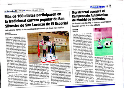 La prensa se hace eco del torneo. Periodico el Telegrafo.