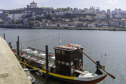 Bild: am Ufer des Douro in Porto