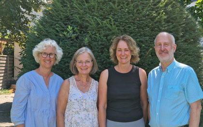 Steffi Bauer, Birgit Michels, Ursula Tebartz van Elst und Dieter Lorenz