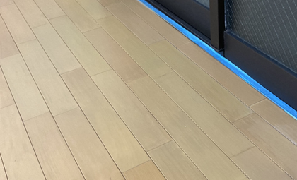 フローリングがきれいになっている