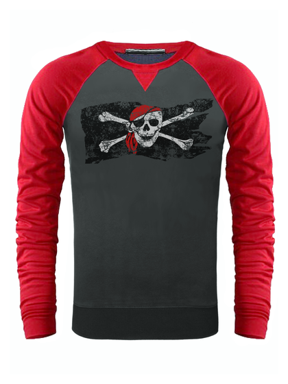 SUDADERA PARA CHICO MANGA RANGLAN. MADE IN SPAIN