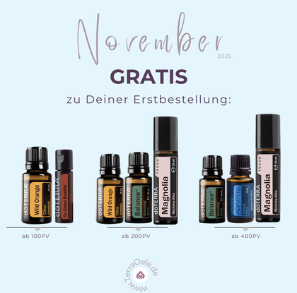doterra November, doterra November Angebote, doterra November 2025, doterra November, doterra Diamond Club, doterra ätherische Öle,  doterra Hamburg, doterra Deutschland, doterra Dresden, doTERRA enroller ID, doterra Beraterin