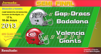 FOOTBALL LNFA ELITE SEMI FINAL