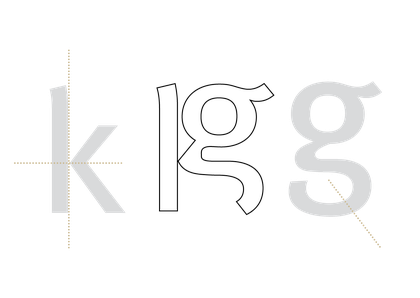 Konstruktionszeichnung: Logo Kagino