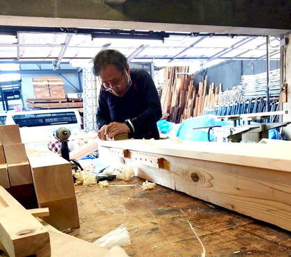 京都市右京区　西尾守ギター工房　オールハンドメイド　オリジナルギター製作　クラシックギター