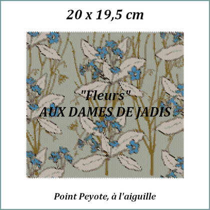 fleurs de printemps-fleurs-picture-pattern-tapis-tapestry-miyuki-delica-seed beads-DIY-peyote-loom-even count-instant downlaod-auxdamesdejadis.com 