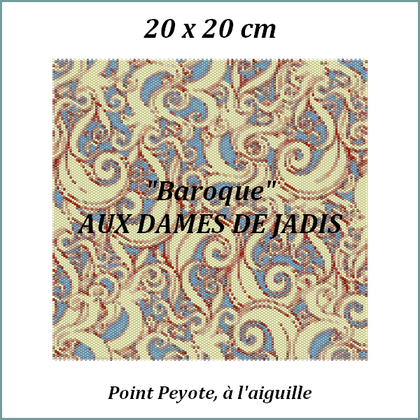 fleurs baroques-fleurs-picture-pattern-tapis-tapestry-miyuki-delica-seed beads-DIY-peyote-loom-even count-instant downlaod-auxdamesdejadis.com 