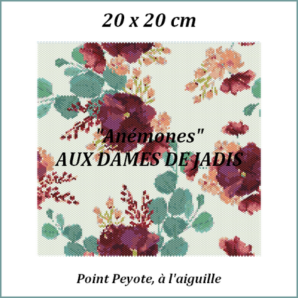 anémones-fleurs-picture-pattern-tapis-tapestry-miyuki-delica-seed beads-DIY-peyote-loom-even count-instant downlaod-auxdamesdejadis.com 