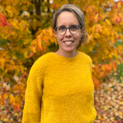 Petra Koster, Floristin, Kursleiterin, selbständige Geschäftsfrau