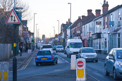 Stirchley (looking south) 2011 - Image on Flickr by katchoo/ Fiona Cullinan, reusable under Creative Commons licence Attribution-NonCommercial-NoDerivs 2.0 Generic (CC BY-NC-ND 2.0)